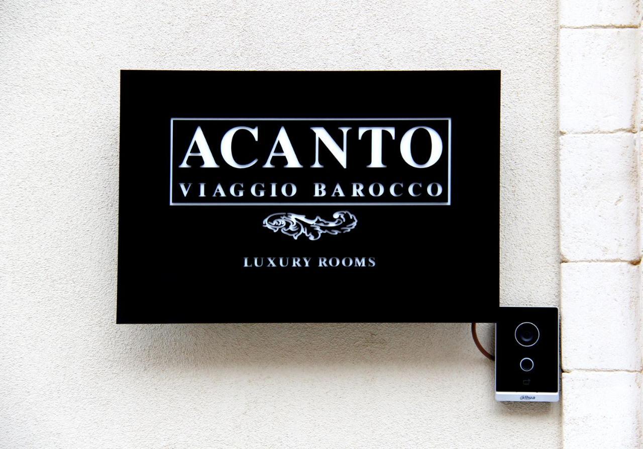 Acanto -Viaggio Barocco Ragusa Exterior foto